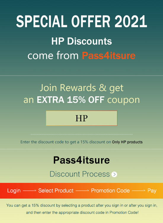 Pass4itSure Huawei exam dumps Latest discount code